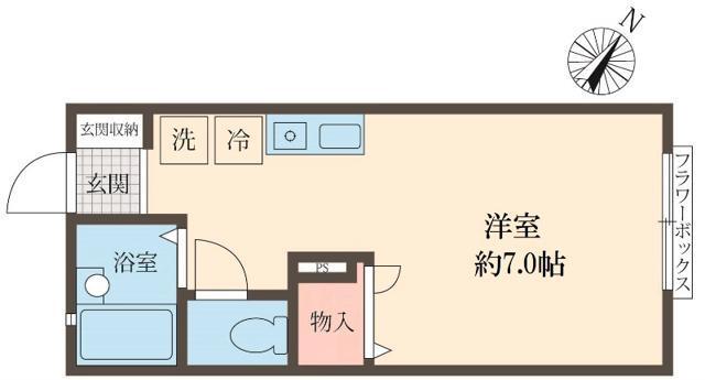 パルフラット町田 2階階 間取り
