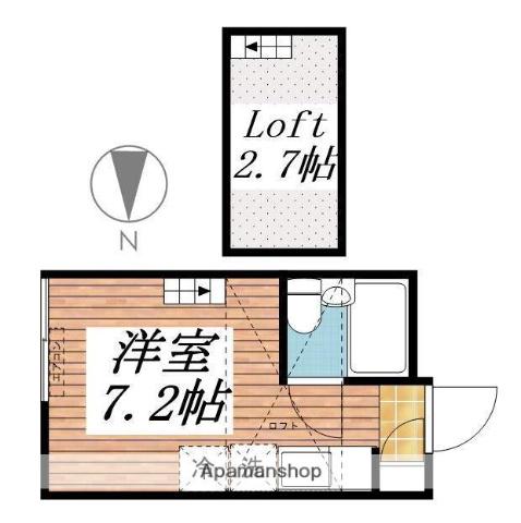 セブンハイツ 2階階 間取り