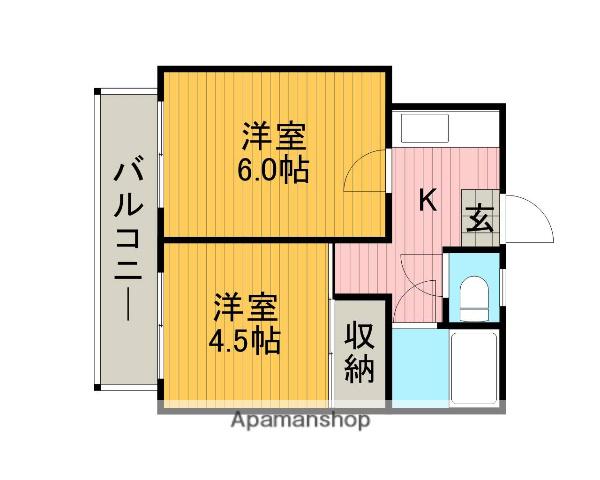 メゾン相模 3階階 間取り