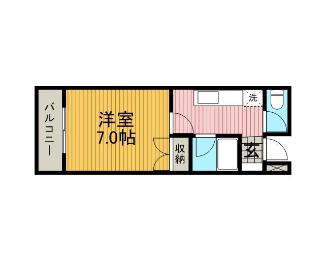 グリーンSAGAMI 3階階 間取り