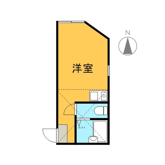 ユナイト横須賀グレゴリーの杜 2階階 間取り