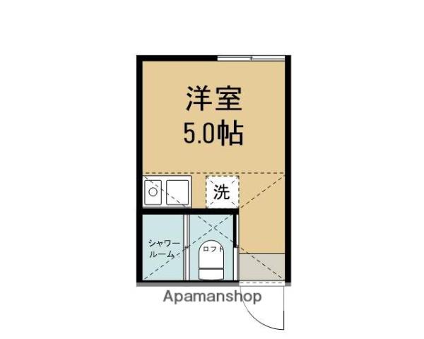 ユナイト衣笠マドレーヌの瞳 2階階 間取り