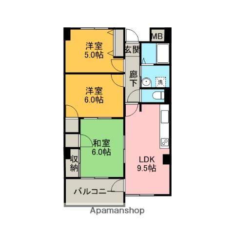 横須賀昭和ビル 2階階 間取り