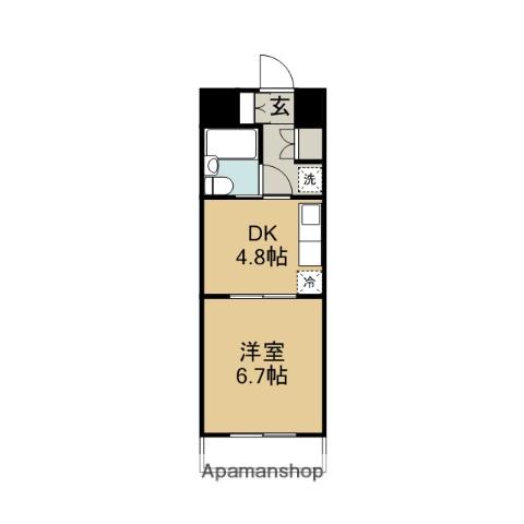 グリーンメゾン1号棟 2階階 間取り