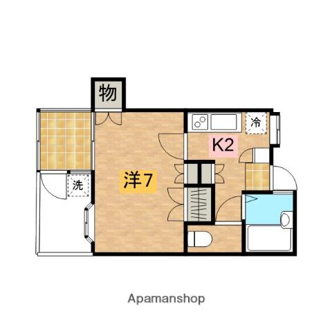 石塚ハイム 2階階 間取り