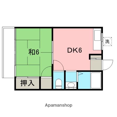 キャムハウス 2階階 間取り