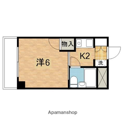 グレイスコート幸II 2階階 間取り