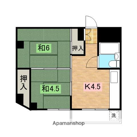 ハイツ熊倉 3階階 間取り