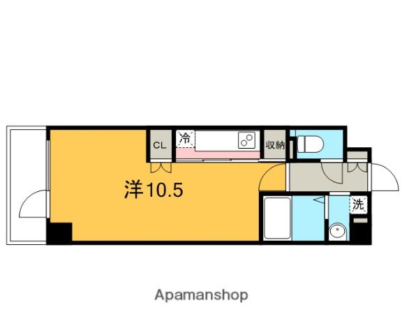 ラメール前島 5階階 間取り