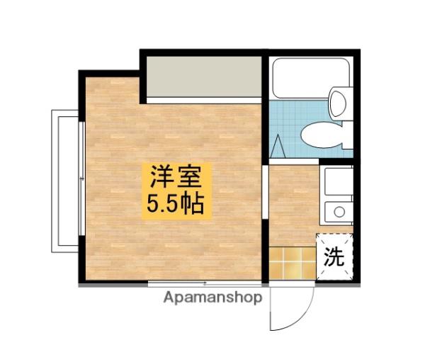 メゾン生田(1K/1階)の間取り写真