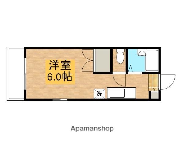 セゾンドゥー 2階階 間取り