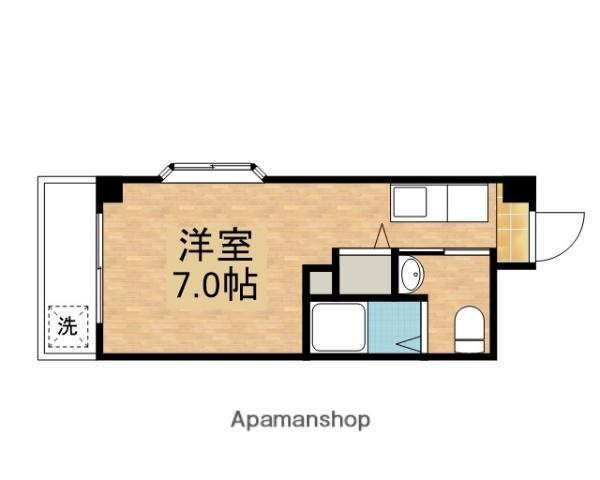 スターダスト日光台B棟 2階階 間取り