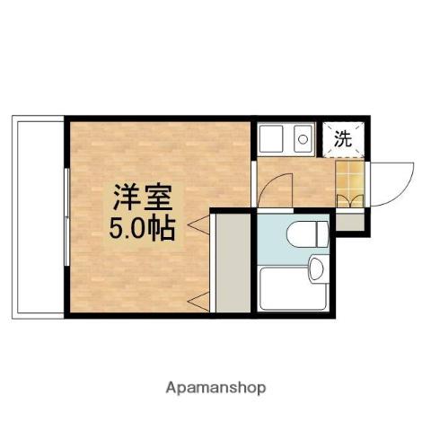 セントヒルズ登戸(ワンルーム/4階)の間取り写真