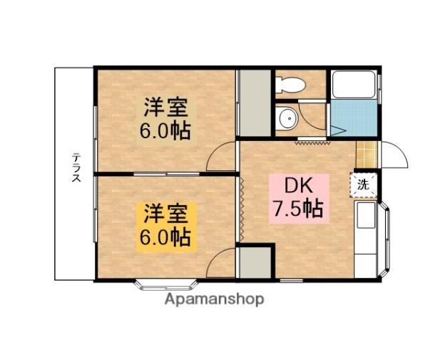 メゾン井田 1階階 間取り