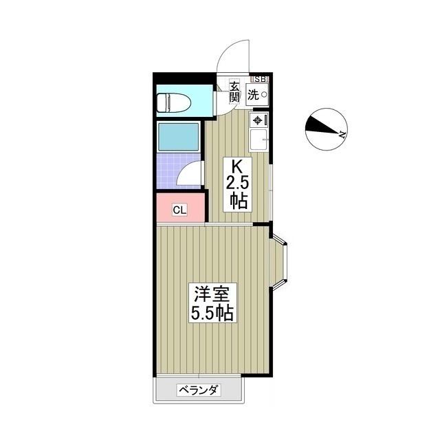 シュミットハイム 1階階 間取り