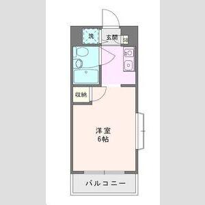 ウィンベルソロ鶴川1(1K/3階)の間取り写真