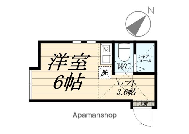 ユナイト鶴見アルカサル 1階階 間取り