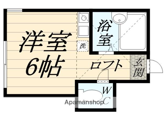 ルフィーナ鶴見 2階階 間取り