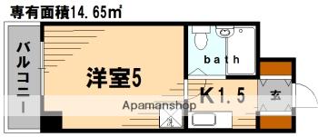 ホーユウコンフォルト岸谷 4階階 間取り