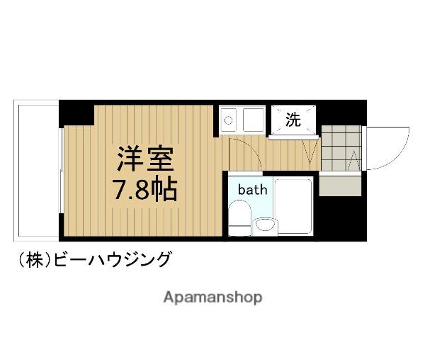 シーアイマンション鶴見 3階階 間取り