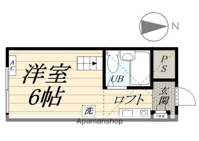 クレドハイツ矢向 1階階 間取り