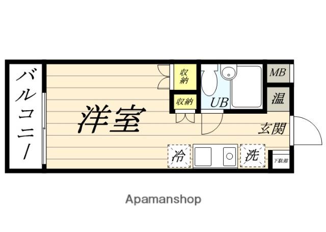 スカイコート生麦第2 4階階 間取り