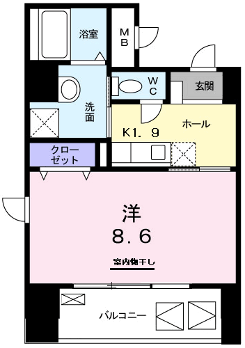 グラン サージュ コヤス 2階階 間取り