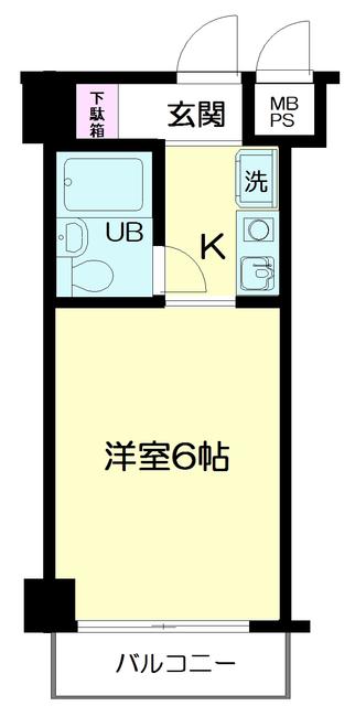 日神パレステージ川崎第2 5階階 間取り