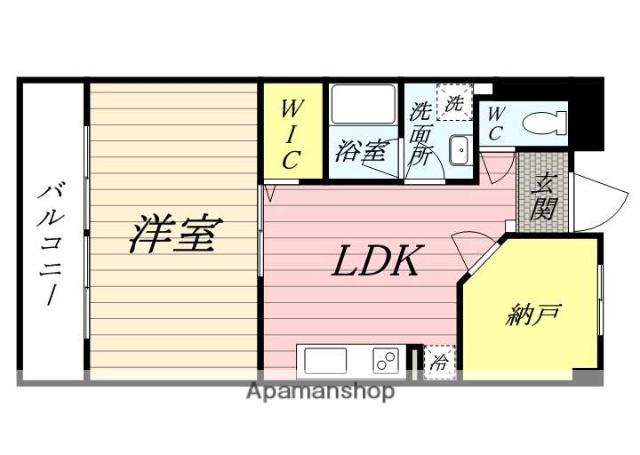 パティオ駒岡16号館 4階階 間取り