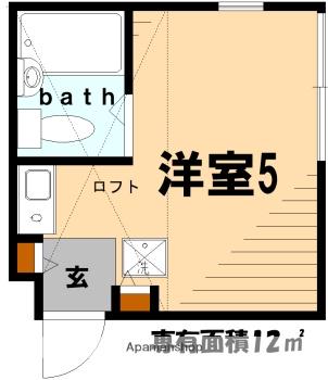 ジョイフル下末吉 1階階 間取り