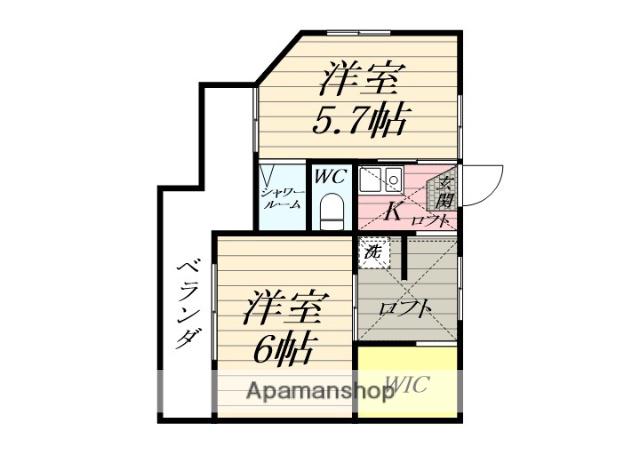 ベルハイム戸塚 1階階 間取り