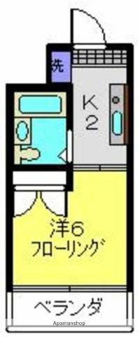 ライフモリ13号館 4階階 間取り