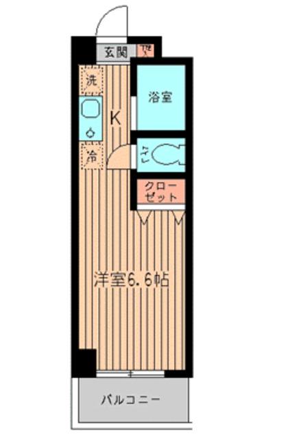 クラシコ鷺沼 2階階 間取り