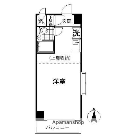 ライオンズマンション上石神井第3(ワンルーム/2階)の間取り写真