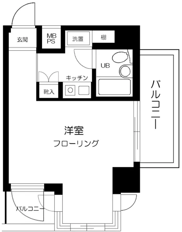 ライオンズプラザヨコハマ戸部 2階階 間取り