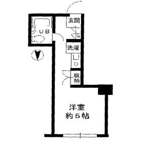 ダイヤモンドレジデンス中央 2階階 間取り