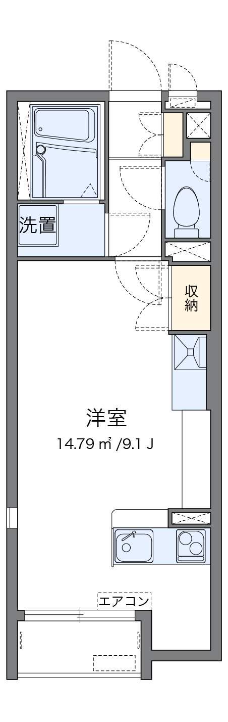 レオネクスト神木本町 2階階 間取り
