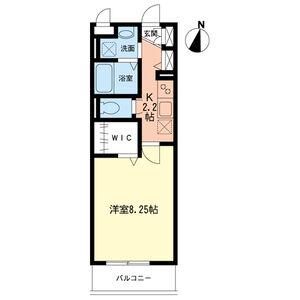 ベルクレスト 2階階 間取り