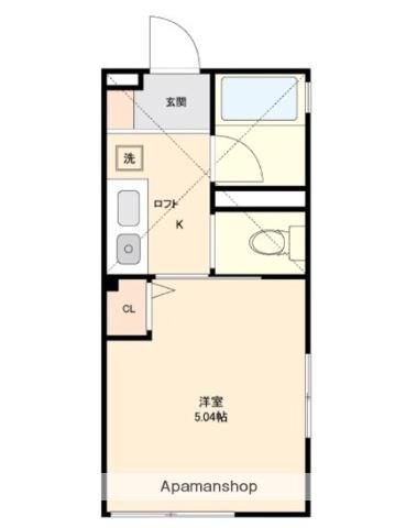 フェリーチェ生麦ウエスト 2階階 間取り