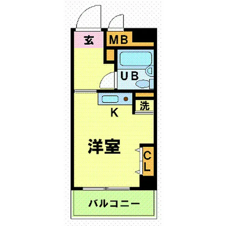 日神パレステージ石川町 8階階 間取り