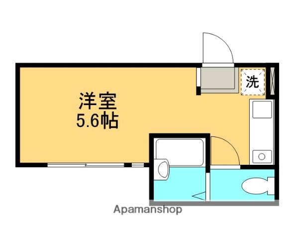 シャンテ・ビナ(ワンルーム/1階)の間取り写真