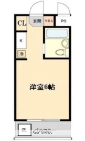 スカイコート横浜黄金町 3階階 間取り