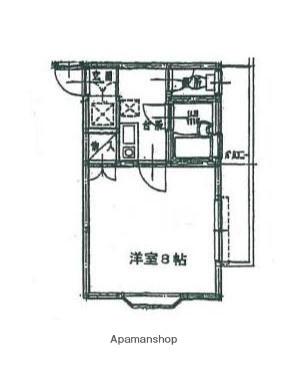 オラクル高谷 2階階 間取り