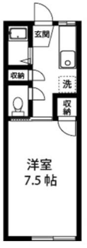 ヴィラコート・HIRANO 1階階 間取り
