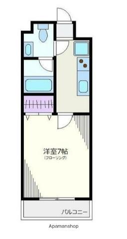 ハイツ熊倉 2階階 間取り