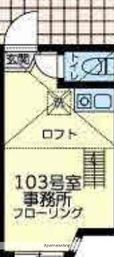 ユナイト南太田ジヴェルニー(ワンルーム/1階)の間取り写真