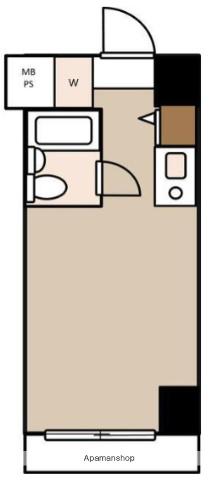 クリオ鶴見ファースト(ワンルーム/5階)の間取り写真