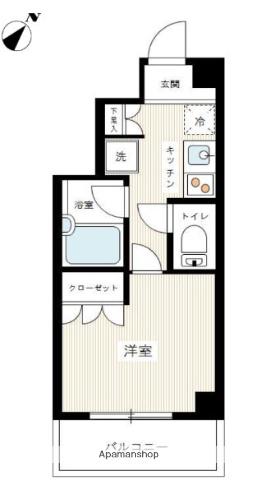 VIVRE横浜白楽弐番館 4階階 間取り