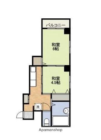 第2クリスタルビル 2階階 間取り
