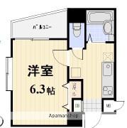 WILLDO横浜南(1K/3階)の間取り写真